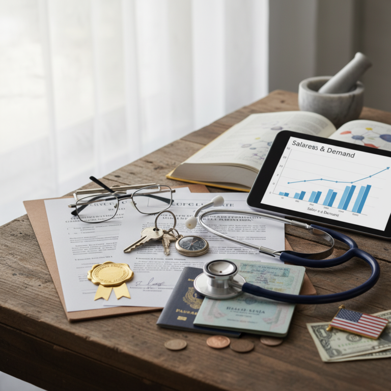 Farmacéutico en los EE.UU: Licencias, Salarios y Visados