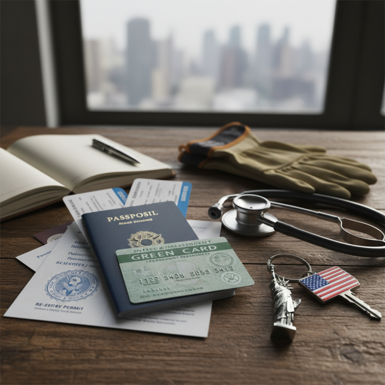 Viajes Internacionales y Green Card: Cómo No Perder el Estatus